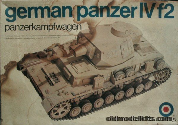 Entex 1/15 Panzerkampfwagen (Panzer) IV F2, 8479 plastic model kit